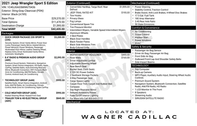 used 2021 JEEP