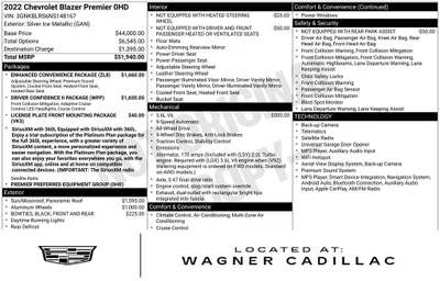 used 2022 CHEVROLET
