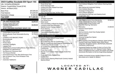 used 2023 CADILLAC